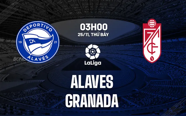 Nhận định bóng đá Alaves vs Granada ngày 25/11